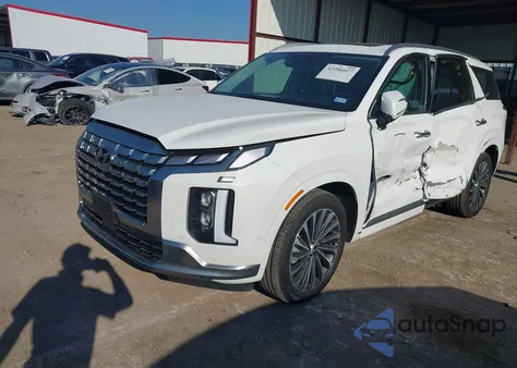 2025 Hyundai Palisade Calligraphy from USA, damaged, VIN KM8R74GE2SU935197